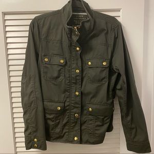 JCrew Army Green Utility Jacket